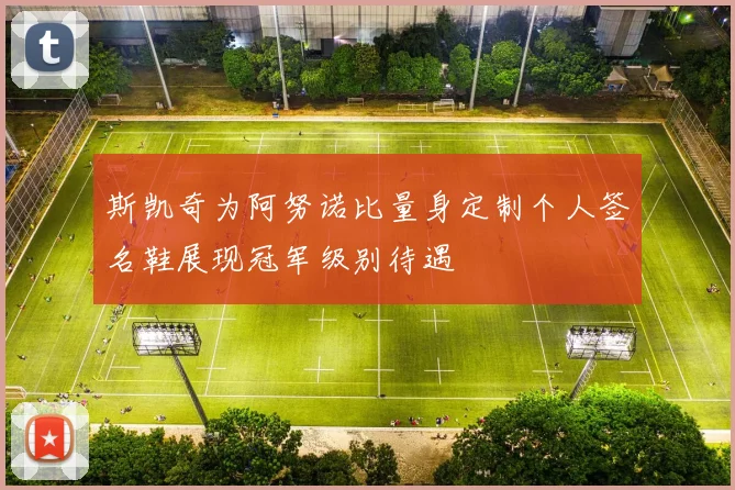 斯凯奇为阿努诺比量身定制个人签名鞋展现冠军级别待遇